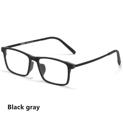 Prescription Glasses Optical Glasses Frame Male Ultralight Square TR90 Pure Titanium Glasses Frame Female Finished Glasses 8866