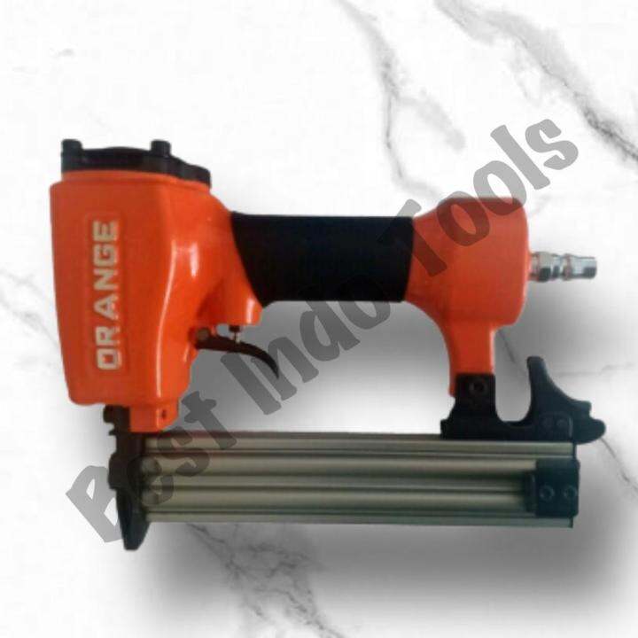 Air Nailer Orange F Lurus Mesin Tembak Angin Staples Gun Penembak