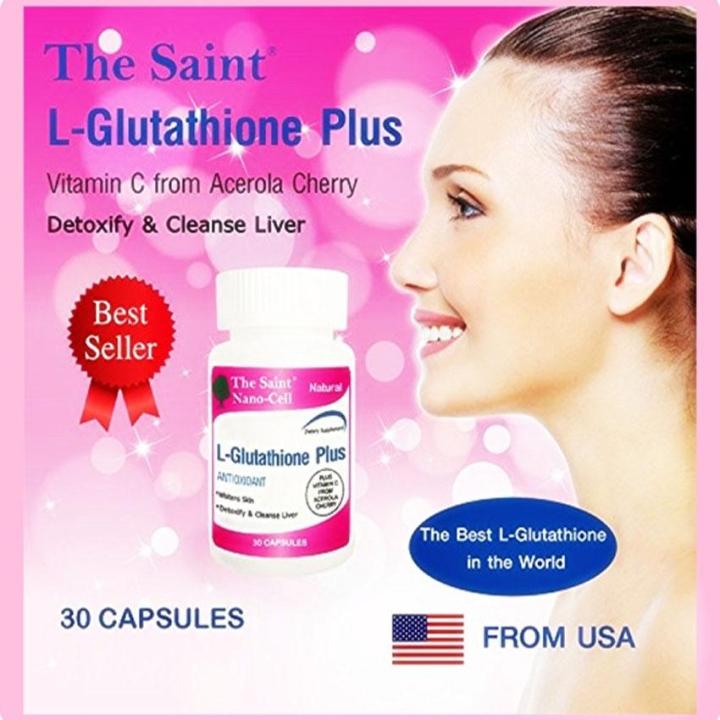 the-saint-nano-cell-l-glutathione-plus-เดอะเซนท์-แอล-กลูต้าไธโอน-พลัส-30-แคปซูล-1-กระปุก-อาหารเสริม-วิตามิน-อาหารเสริมสำหรับผิว