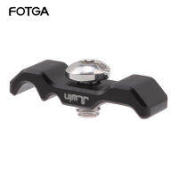 FOTGA Universal Cable Clamp Clip Organizer พร้อมสกรู14สำหรับกรงกล้อง SLR Quick Release Plate การถ่ายภาพขาตั้งกล้องสำหรับ Camera