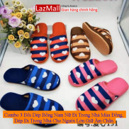 Combo 3 Đôi Dép Bông Nam Nữ Đi Trong Nhà Mùa Đông