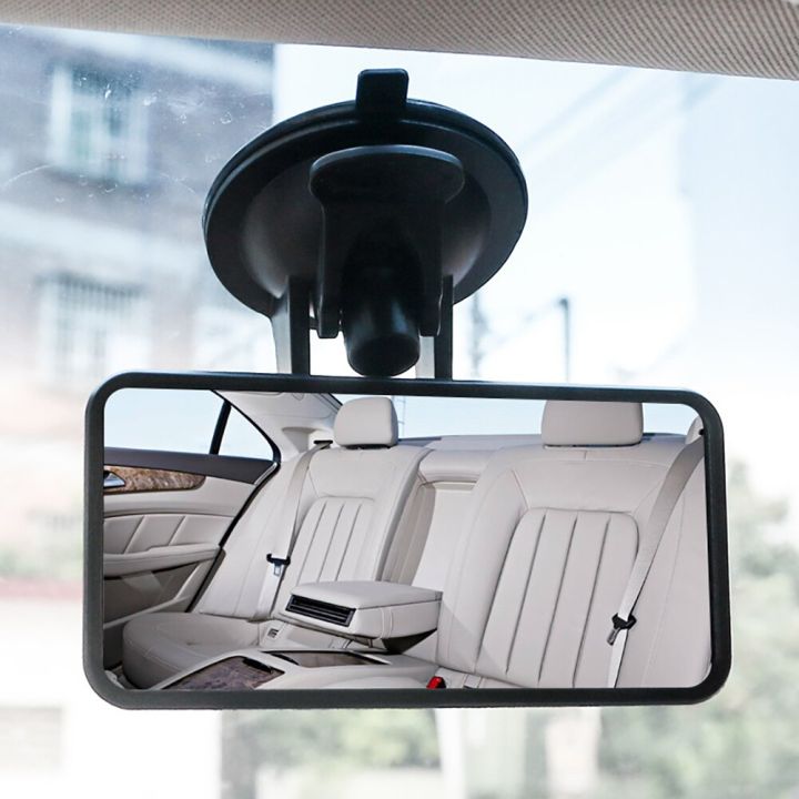 กระจกมองหลังสำหรับเด็ก-กระจกมองหลังรถยนต์มองหลังสำหรับเด็กทารกปรับได้ภายในรถ