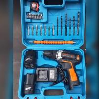 ?ลดราคา cordless drill  สว่านไร้สาย ENZO 24 โวลต์ (แบ็ต 4 เหลี่ยม)-สว่านไร้สาย สว่านไฟฟ้าไร้สาย สว่านแบต สว่านไฟฟ้าแบต