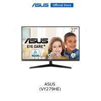 ASUS VY279HE Eye Care Monitor –จอมอนิเตอร์ 27 inch FHD 1920 x 1080, IPS, 75Hz, IPS, 1ms (MPRT), FreeSync, Eye Care Plus technology, Color Augmentation, Rest Reminder, Blue Light Filter, Flicker Free, antibacterial treatment