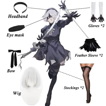 NieR: Automata 2B YoRHa No.2 Type B Halloween Cosplay Costume