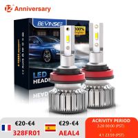 Bevinsee H7 H4 LED Lights H11 HB3 9005 HB4 9006 LED Bulbs H8 H9 9012 12V 6000K White 10000LM Car Lamp For Auto Headlight F31C