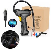 Handheld 120W Air Compressor Wireless Tire Inflator Equipment with Digital Display for Car Motorcycle Bicycle Air Compressors  Inflators