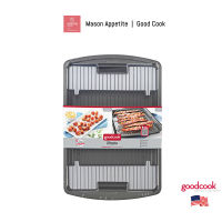 04139 GoodCook 15" x 10.5" Baking Sheet &amp; Rack Set Nonstick ชุดถาดอบ-ตะแกรงย่างเคลือบกันติด กู๊ดคุก