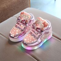 [Cocco figure-] ARLONEET ChildrenStar Ledcasual ShoeBaby Girl Non Slipunprincess Lighted Shoes CN21