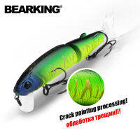 BEARKING ใหม่ Wobbler Magallon 11.3ซม. 13.7G Hard Minnow เหยื่อประดิษฐ์เหยื่อว่ายน้ำเหยื่ออะไหล่หางตกปลา Lure 2ตะขอ