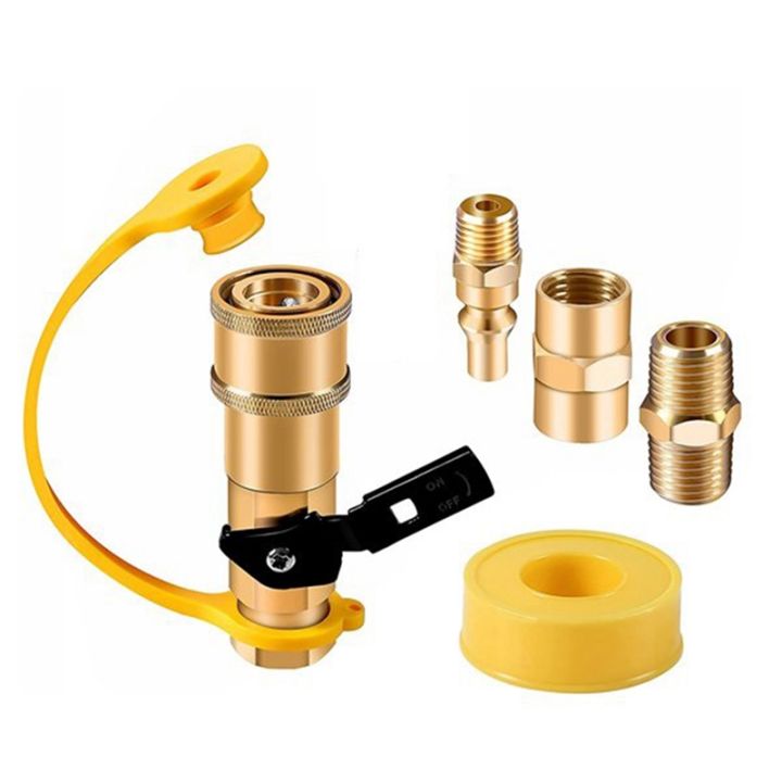 5pcs-1-4inch-rv-connecting-fittings-with-tape-includes-1-4inch-female-shutoff-valve-1-4inch-npt-for-rv-trailer-bbq