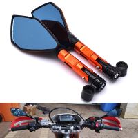 Motorcycle Universal 8Mm 10Mm Aluminum CNC Rearview Mirror For KTM Duke 200 390 125 RC125 RC200 RC390 125Duke Etc.