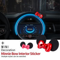 Car Steering Wheel Cute Bow-knot Styling Steering Wheel Decoration Car Accessories for MINI COOPERS ONE R56 F54 F55 F56 F60 R60