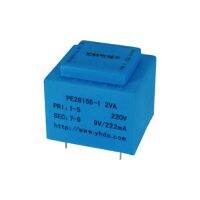 2VA หม้อแปลงแยกออกอย่างปลอดภัย PE2815S-I/220V/9V EI