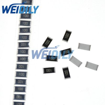 【jw】☒❆❒  100PCS 2512 5  1W SMD Chip Resistor Resistors 0R - 10M 0 10 220 470 ohm 10R 100R 220R 470R 1K 2.2K 4.7K 10K 100K 1M