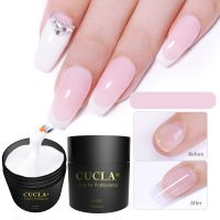 60ml Nail Extension Gel Crystal Extension Gel Nail Model Phototherapy Gel UV Glue Large Capacity Nail Art Extension Glue TSLM1