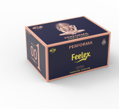 Bao cao su OLO 0.01Xanh Feelex Performa siêu mỏng kéo dài thời gian quan hệ - Phiên bản mới 2022 - Hộp 10 Chiếc