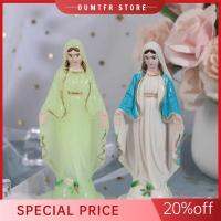 OUMTFR STORE 4Pcs 2สีค่ะ รูปปั้น Virgin Mary พลาสติกทำจากพลาสติก คาทอลิกคาทอลิก พระเยซูรูปปั้นแมรี่ สร้างสรรค์และสร้างสรรค์ 6.5ซม. ค่ะ พรหมจรรย์แฮนด์เมดมาดอนน่า เครื่องประดับเดสก์ท็อป