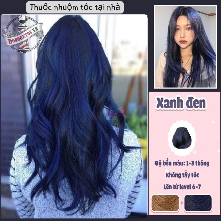 Nếu bạn là một người muốn thử những kiểu tóc độc đáo, nhuộm tóc xanh đen khói là lựa chọn tuyệt vời. Với màu sắc đậm nét và vẻ bí ẩn của nó, bạn sẽ trông thật cuốn hút và ấn tượng.
