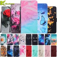 Redmi Note 9 10 11 Pro Case Painted Wallet Leather Flip Cover For Xiaomi Redmi Note 11 10 9 Pro 11S 10S 9S 11Pro 5G Phone Cases