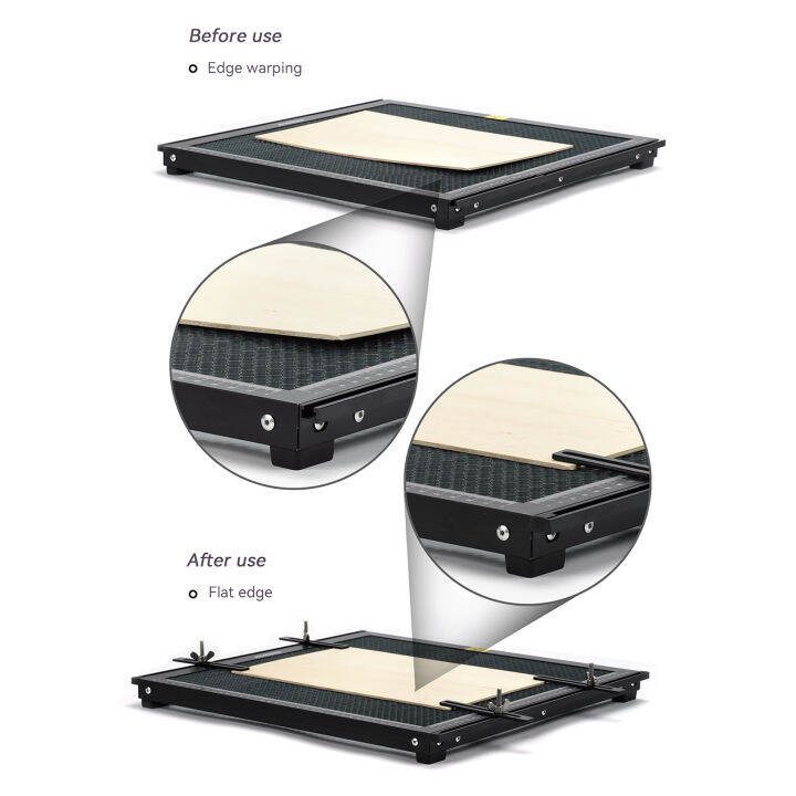 ร้อน-ซีโอดี-kkmoon-atomstack-f2เลเซอร์ตัดรังผึ้งโต๊ะทำงานโครงสร้างโลหะทั้งหมดแผงเหล็กคณะกรรมการแพลตฟอร์มที่มีการวัด400x400mm-พื้นที่ทำงานกระจายความร้อนได้อย่างรวดเร็วตารางปกป้องสำหรับ-co2-ไดโอด-ไฟเบอร