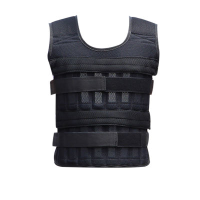 MUS 20kg Weighted Vest Adjustable Loading Weight Jacket Exercise Weightloading Vest Boxing Training Waistcoat