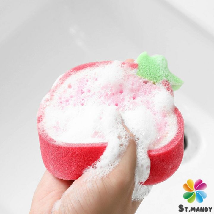 md-ฟองน้ำล้างจาน-ทรงผลไม้-สีสันน่ารัก-dish-towel