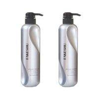 (2ขวด) Fakeshu Keratin เฟคชู เคราติน เคลือบแก้ว ทรีทเม้นท์ สมูทแฮร์ครีม 618มล.x2