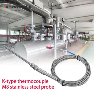 K Type Thermocouple Sensorมิเตอร์เทอร์โมคัปเปิลThermomter 400องศา5มม.Thermocouple Probe