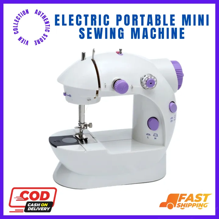 WJF 2Speed Mini Electric Sewing Machine Kit Lazada PH