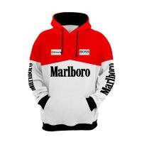 Moletom Car Retro Marlboro Racing Full 3d 2023 new popular