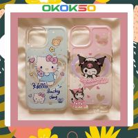 เหมาะสําหรับเคสโทรศัพท์ OPPO Reno8 / Reno7pro / reno6 / 7z / 5 การ์ตูนใหม่รัก hello kitty anti-fall เคสโทรศัพท์มือถือเคสนุ่ม R17 คู่รุ่น A53 / A9 2023 / F11 / A31 / Findx5pro