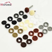 20Pcs Plastic Screw Cap Nails Fasteners Cover Fold Hardware Universal Car Home Decorative Nuts Button Furniture Fittings Nails  Screws Fasteners