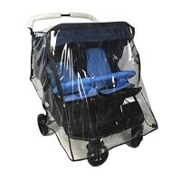 Stroller Rain Cover,Universal For Side By Side Baby Stroller, Double Stroller Cover For Rain And Wind,Baby Outdoor Activities