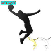 DSYCAR 1ชิ้นรถโลหะตราสัญลักษณ์บาสเกตบอลรถลำต้นอัตโนมัติกาวรูปลอกสติ๊กเกอร์