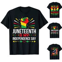 Juneteenth เสื้อเชิ้ตแขนสั้นลำลองสำหรับผู้หญิง,เสื้อกีฬาเสื้อเสื้อกราฟิกตัวอักษรทรงหลวมเสื้อแขนยาวกราฟิกสำหรับฤดูร้อน