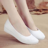 IELGY Nurse shoes white old Beijing shoes wild beauty shoes soft bottom non-slip