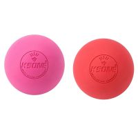 KSONE 2Pcs Massage Ball 6.3cm Fascia Lacrosse Ball Yoga Muscle Relaxation Pain Relief Portable Physiotherapy Ball,7 &amp; 2