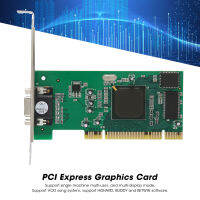 ไม่มีโปรแกรมควบคุมที่จำเป็นการ์ดจอด่วน PCI 8MB การ์ดจอด่วน PCI สำหรับเดสก์ท็อปสำหรับเซิร์ฟเวอร์