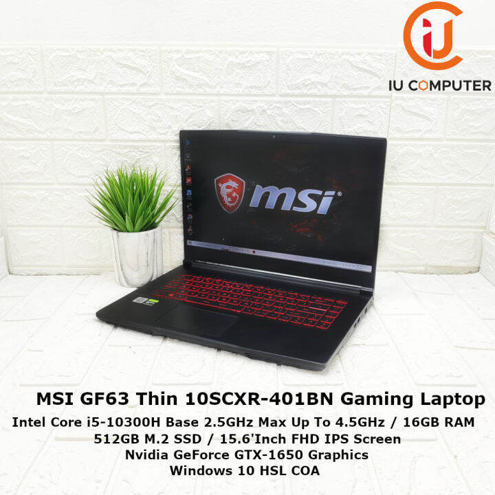 msi gf63 refurbished