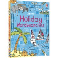 Usborne holiday wordsearches holiday word finding game set holiday theme game word finding activity book inspired brain thinking training exercise book childrens English word enlightenment learning book original