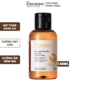 Toner nước nghệ hưng yên Cocoon 140ml làm sáng da, cấp ẩm, chống oxy hóa