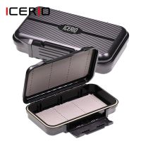 ICERIO Fly Fishing Tackle Box Lure Fish Hook Waterproof Double Sided Plastic Baits Storage Case Strength Flies Fishhook Box