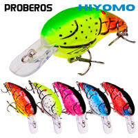 PROBEROS 1PCS Crank เหยื่อ Toman 7.2ซม. 11.3G น้ำเค็มตกปลา Hard Lure Wobblers Casting Bass Fishing Tackle DW522