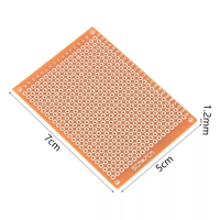 1 Pcs 5X7 ซม.ต้นแบบ Breadboard DIY ต้นแบบกระดาษ PCB แผงวงจรพิมพ์