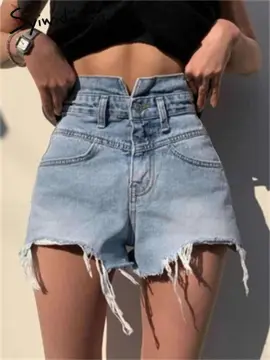 Shop Baggy Denim Shorts Women with great discounts and prices