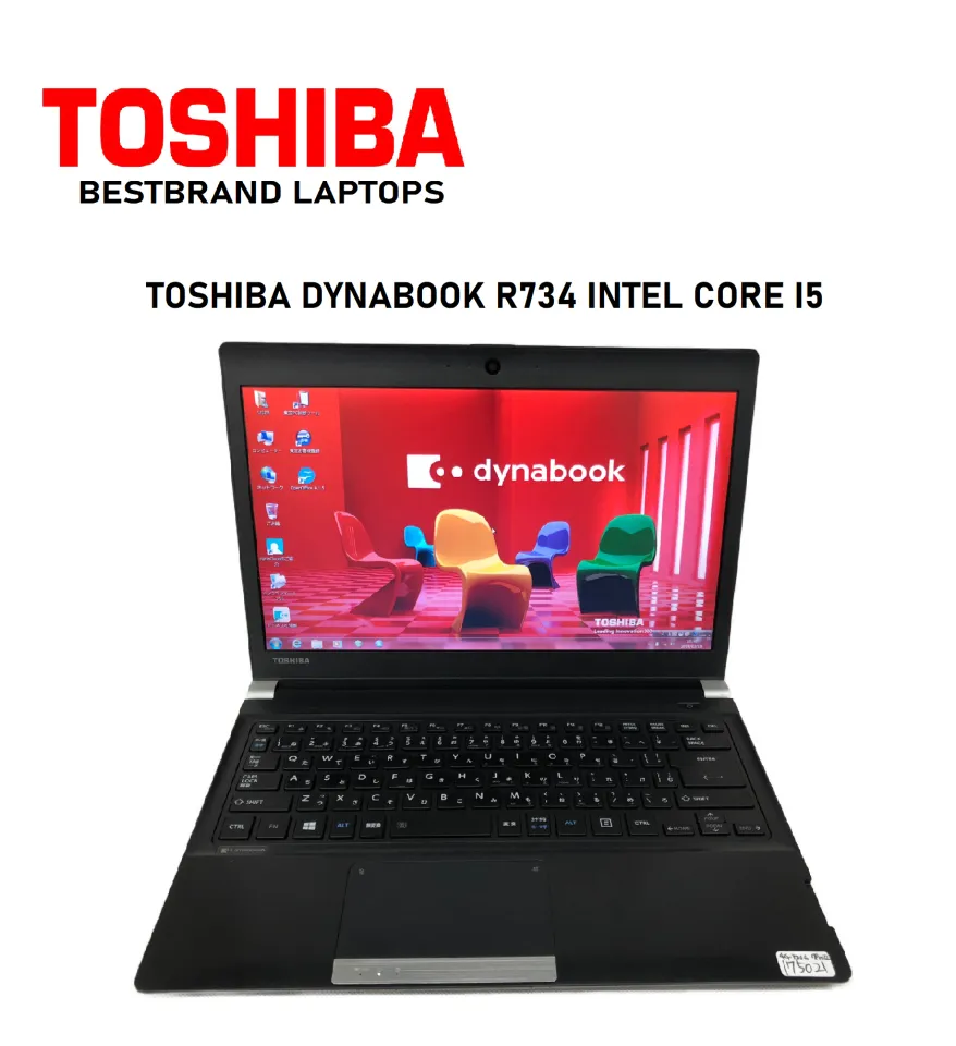 LAPTOP TOSHIBA DYNABOOK R734 INTEL CORE I5 RAM 8GB/128GB SSD