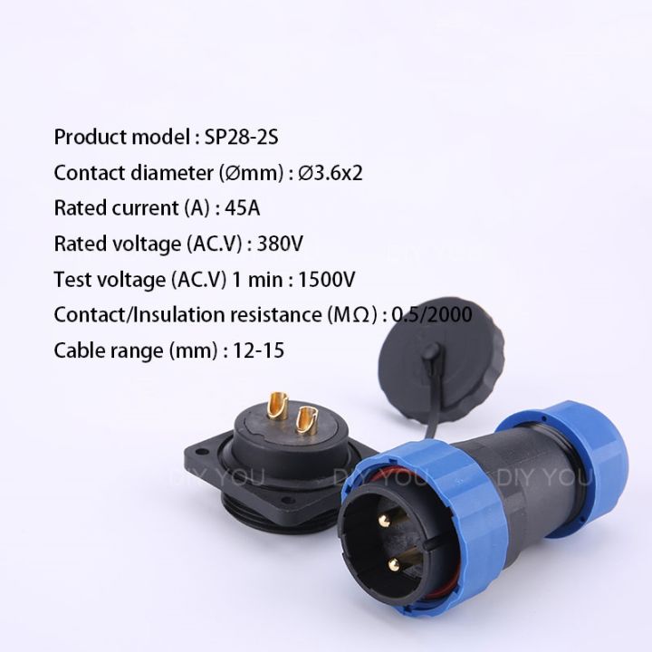 sp28-ip68-square-flange-cable-waterproof-aviation-connector-2-3-4-5-6-7-9-10-12-14-16-19-22-24-26-pin-electric-power-plug-socket