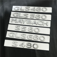 Applicable for 21 Mercedes-Benz Maybach S-Class S480 S580 S680 car standard rear tail label letter sticker side label modificati