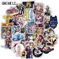 hotx【DT】 10/30/50PCS Cartoon JoJos Bizzare Adventure Anime Sticker Luggage Wall Car Laptop Motorcycle Notebook Stickers